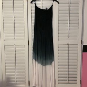 Medium Strapless Maxi Dress